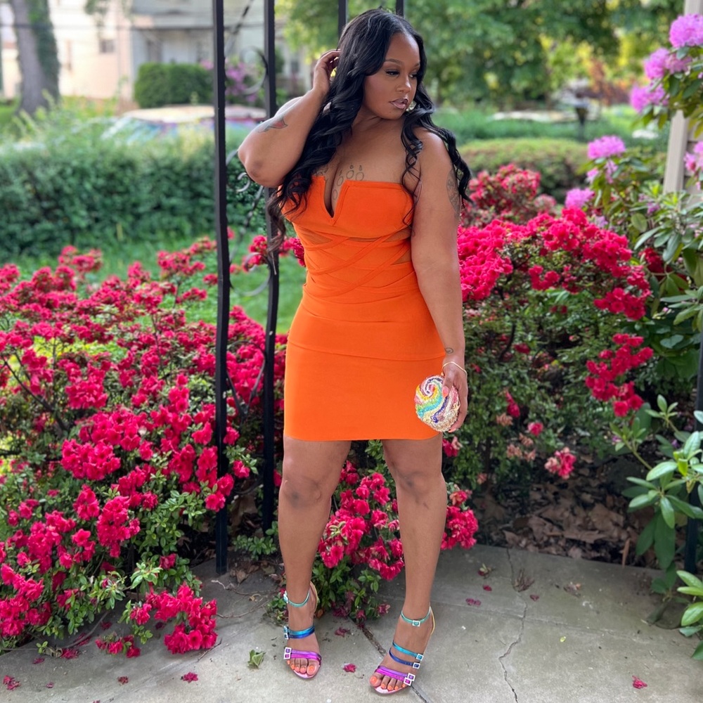 Worn once size large bodycon dress